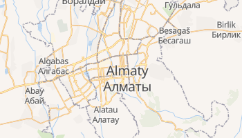 Almaty online map