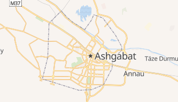 Ashgabat online kort
