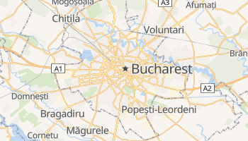 Bukarest online kort