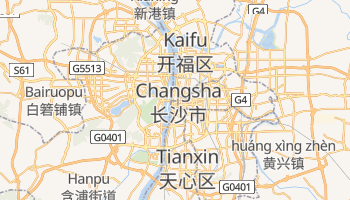 Changsha online kort