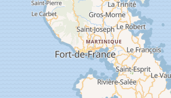 Fort-de-France online kort