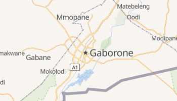 Gaborone online map