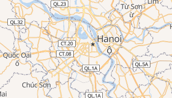 Hanoi online kort