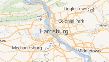Harrisburg online kort