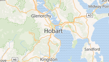 Hobart online kort