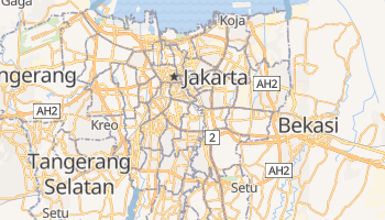 Jakarta online kort