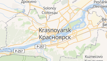 Krasnoyarsk online kort