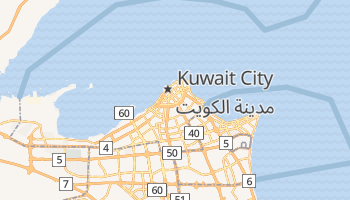 Kuwait City online kort