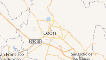 Leon online map