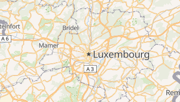 Luxembourg online kort