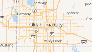 Oklahoma City online kort