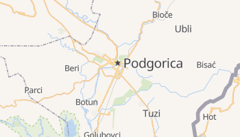 Podgorica online kort