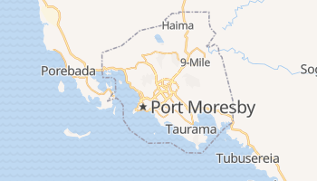 Port Moresby online kort