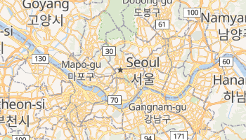 Seoul online kort