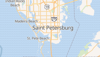 St. Petersburg online map