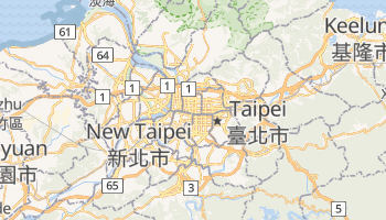 Taipei online kort