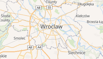 Wroclaw online kort