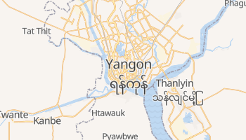 Yangon online kort