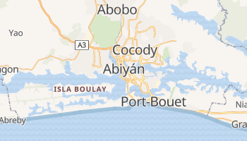Mapa online de Abiyán