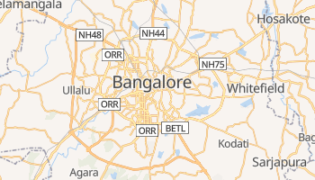 Mapa online de Bangalore