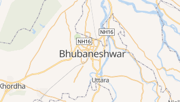 Mapa online de Bhubaneshwar