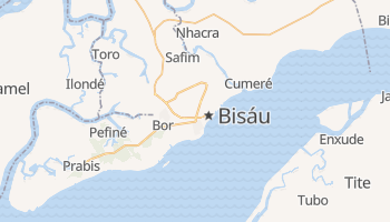 Mapa online de Bissau