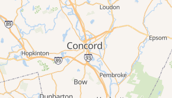 Mapa online de Concord