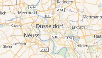 Mapa online de Düsseldorf
