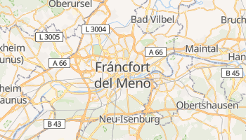 Mapa online de Fráncfort del Meno