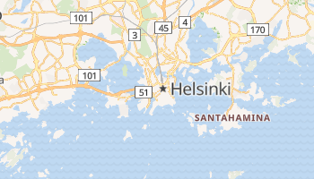 Mapa online de Helsinki
