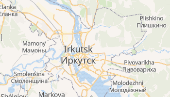Mapa online de Irkutsk