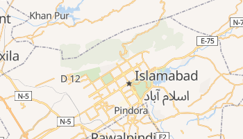 Mapa online de Islamabad