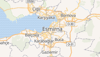 Mapa online de Esmirna