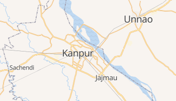 Mapa online de Kanpur
