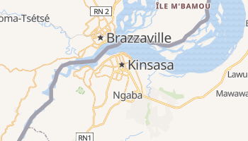 Mapa online de Kinshasa