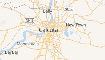 Mapa online de Calcuta