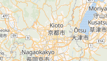 Mapa online de Kioto