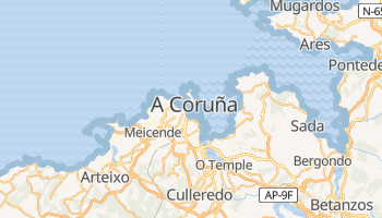 Mapa online de La Coruña