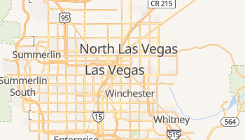 Mapa online de Las Vegas