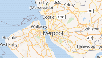 Mapa online de Liverpool