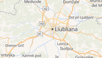 Mapa online de Liubliana