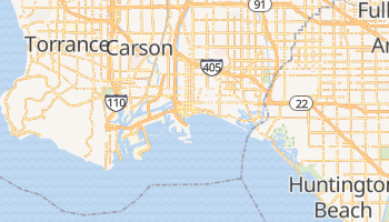 Mapa online de Long Beach