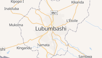Mapa online de Lubumbashi