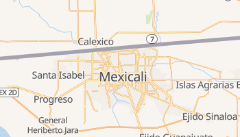 Mapa online de Mexicali
