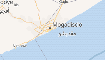 Mapa online de Mogadiscio