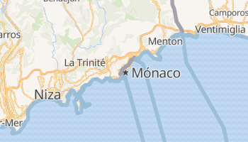 Mapa online de Mónaco