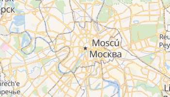 Mapa online de Moscú