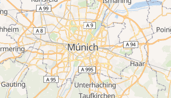 Mapa online de Múnich