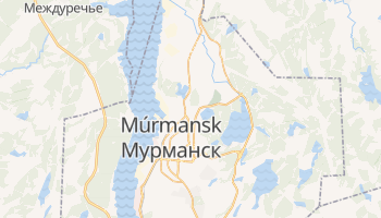 Mapa online de Múrmansk