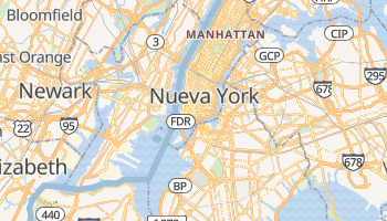 Mapa online de Nueva York